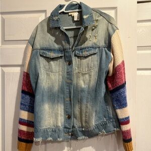 Women’s denim jacket never worn